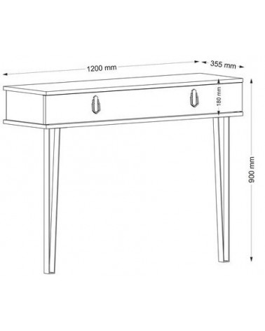 Console PERDUE 120 cm