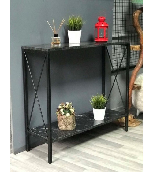 Console STALLY NOIR 90 cm