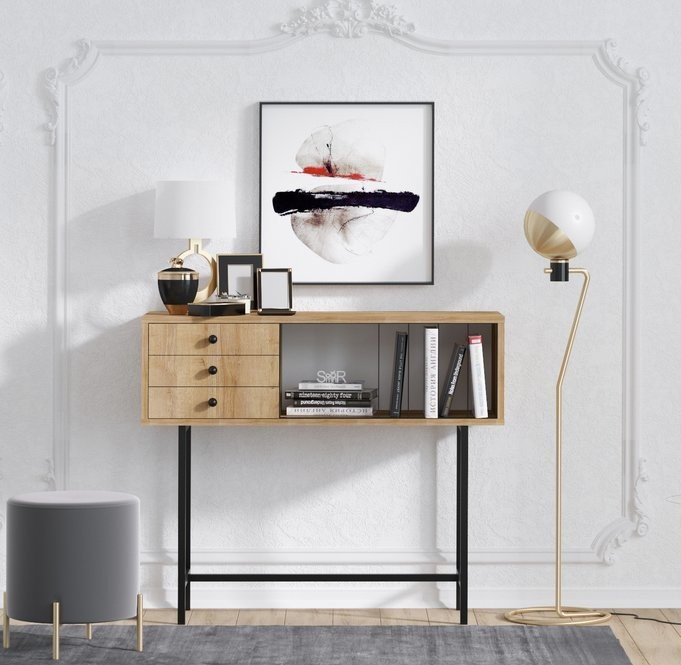 Table / console extensible FRANCESCA orme 46x78x90cm