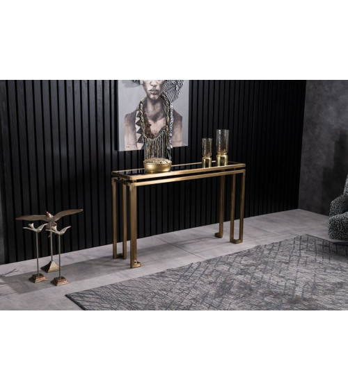 Console MIX DRESUAR OXYDE D'OR 120 cm