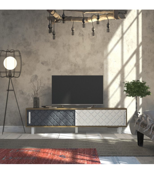 Mueble TV ROB blanco 180 cm