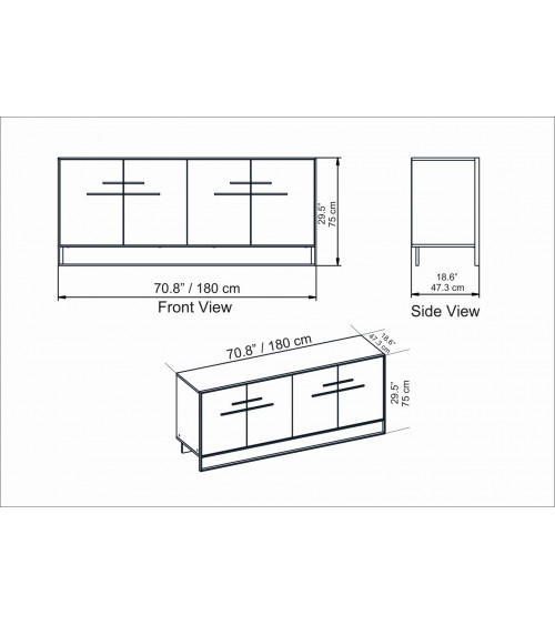 Table basse ORTA SEHPA