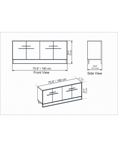 Table basse ORTA SEHPA