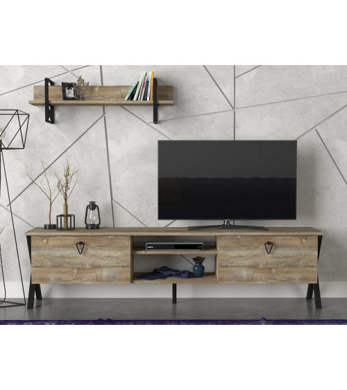 Ensemble meuble TV ZETH IRON