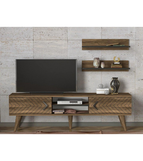 Conjunto mueble TV YAKAMOZ 180 cm