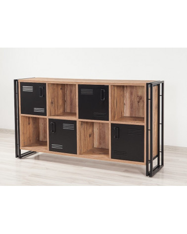 Buffet 4 portes et 4 niches COSMO 164 cm