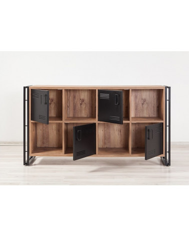 Buffet 4 portes et 4 niches COSMO 164 cm