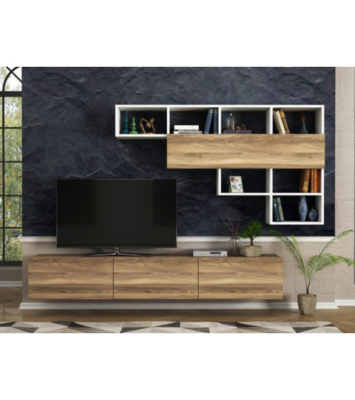 Ensemble meuble TV DAMLA 180 cm