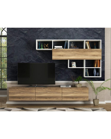Ensemble meuble TV DAMLA 180 cm