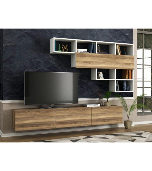 Ensemble meuble TV DAMLA 180 cm