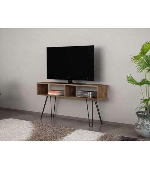 Meuble TV ALYA noyer 120 cm