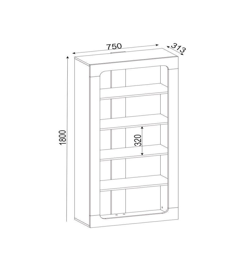 Sala da pranzo completa LAURA Gris