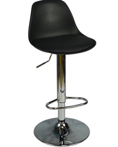 Taburete de bar/silla NADYA en cuero en varios colores