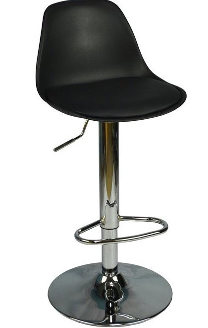 Taburete de bar/silla NADYA en cuero en varios colores