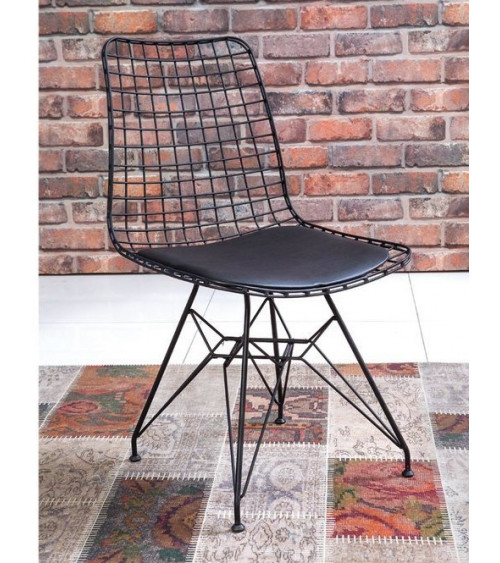 Silla WIRE negro