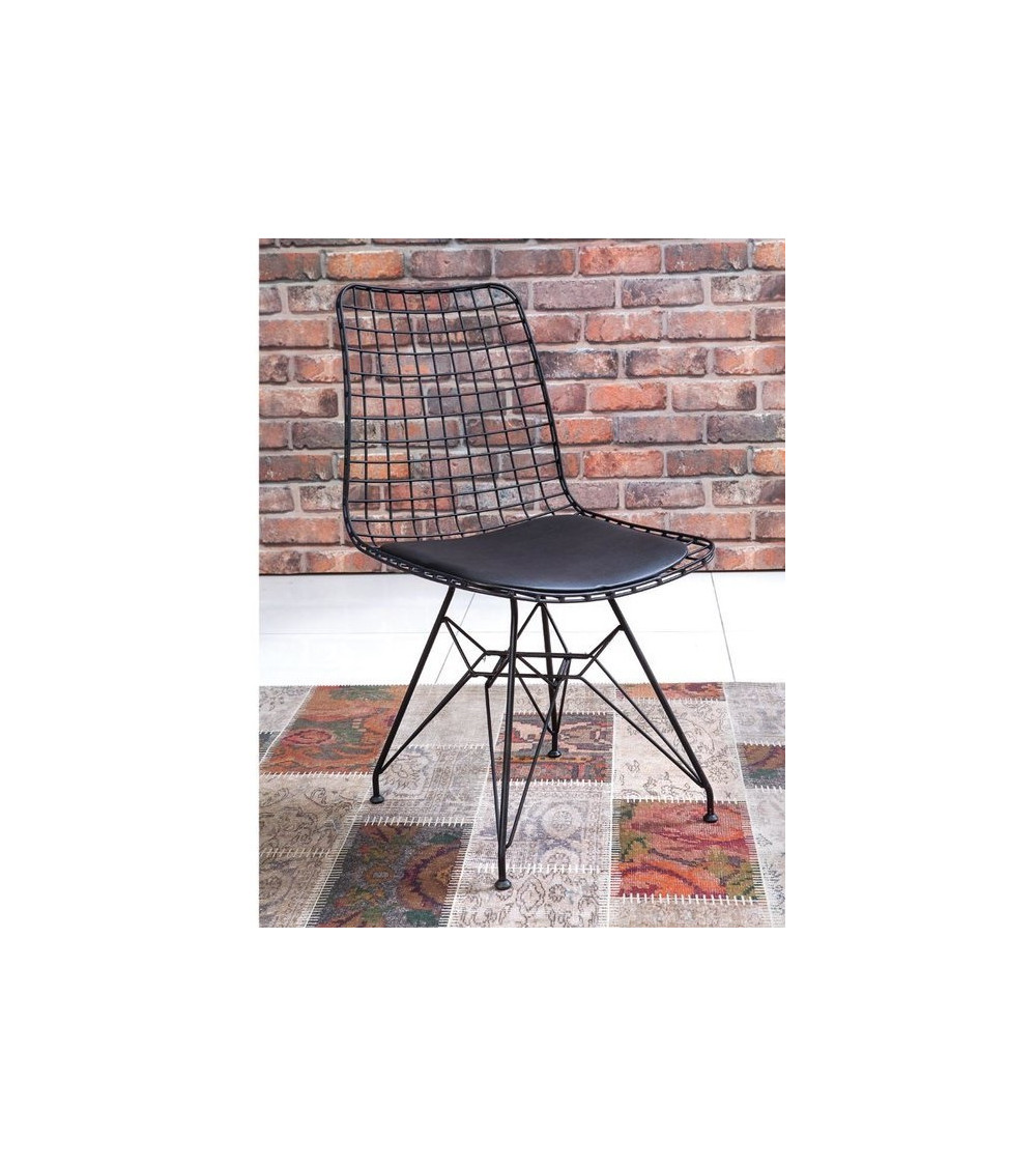 Silla WIRE negro