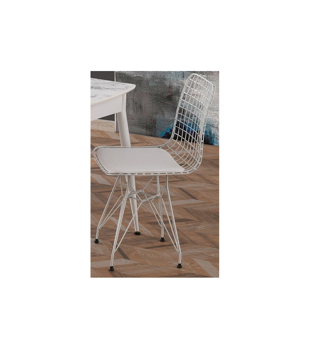 Chaise WIRE blanc