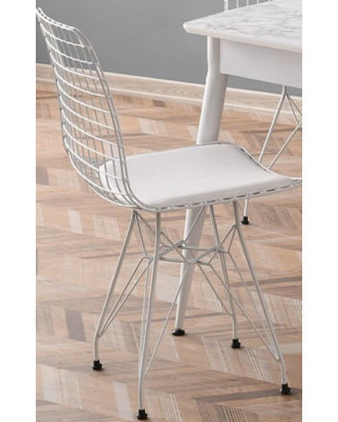 Chaise WIRE blanc