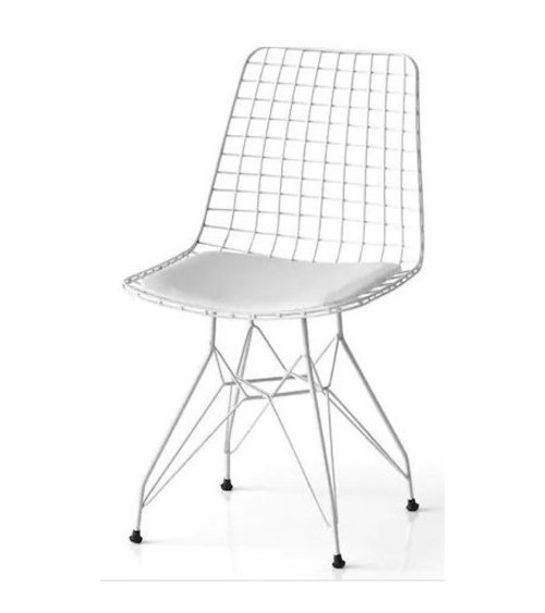 Chaise WIRE blanc