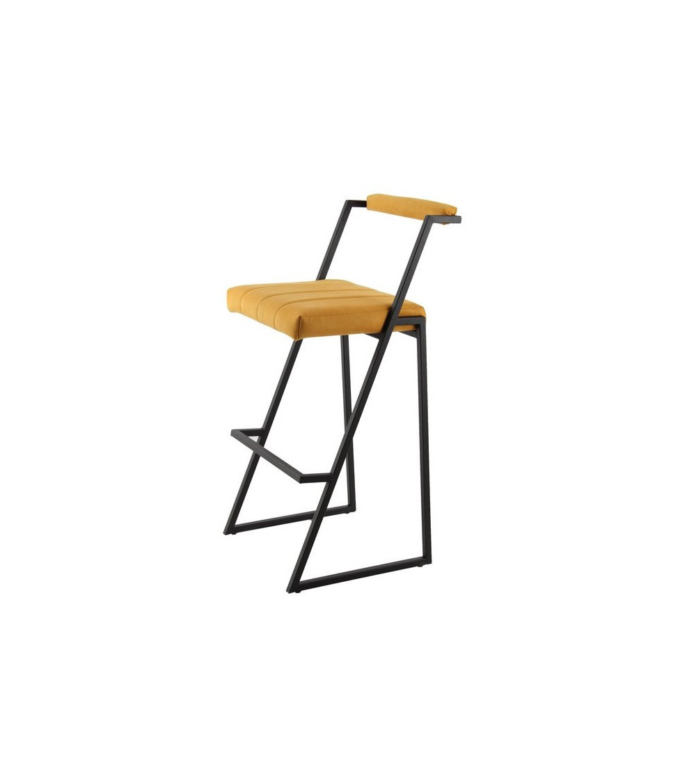 Taburete/silla de bar INDUSTRIEL amarillo
