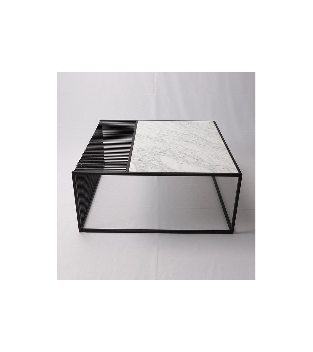 Table basse en marbre blanc