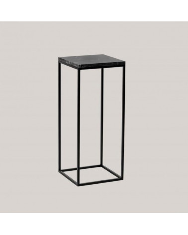 Table d'appoint en marbre noir