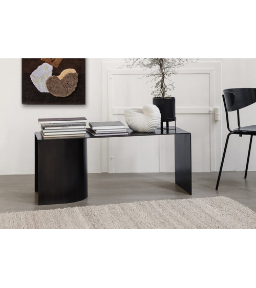 Mueble en metal negro SOHOMANJE 140 cm