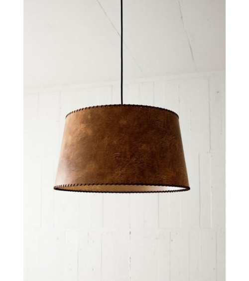 Lampadaire suspendu en cuir DESIGN 1