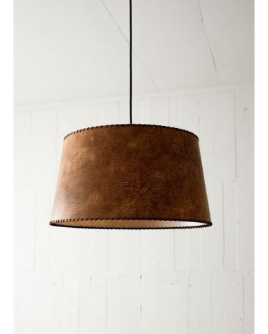 Lampadaire suspendu en cuir DESIGN 1