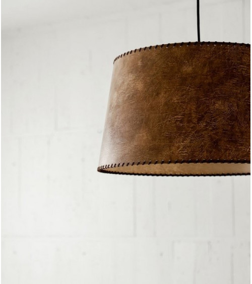 Lampadaire suspendu en cuir DESIGN 1