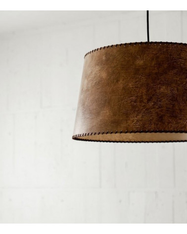 Lampadaire suspendu en cuir DESIGN 1