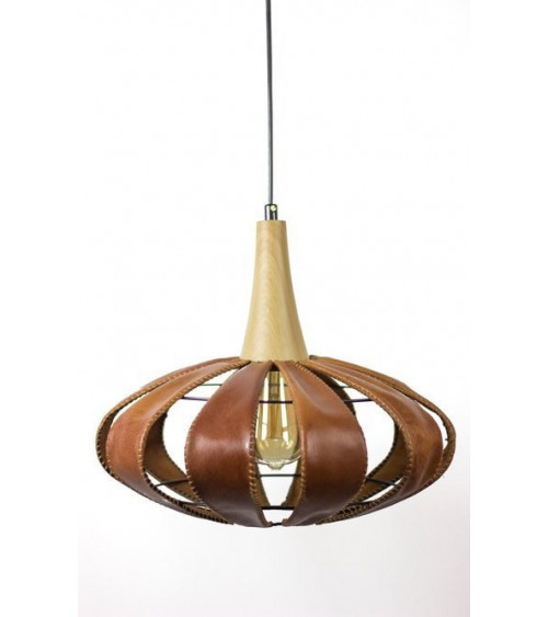 Lampadaire suspendu en cuir DESIGN 2