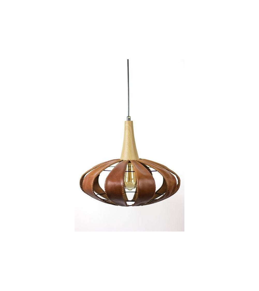 Lampadaire suspendu en cuir DESIGN 2