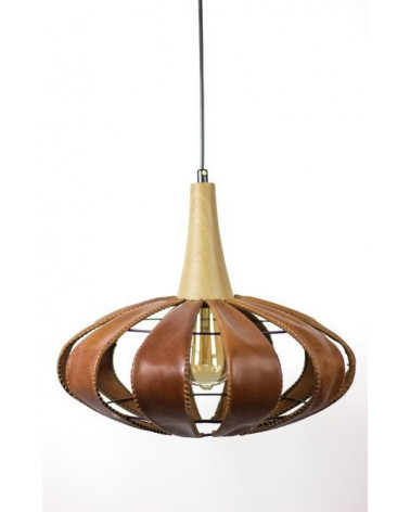 Lampadaire suspendu en cuir DESIGN 2