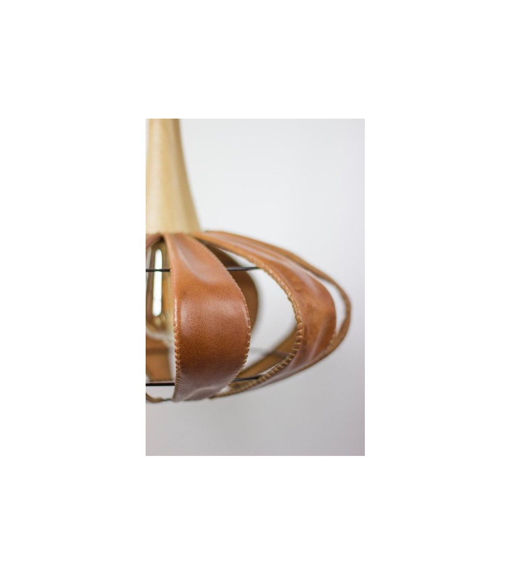 Lampadaire suspendu en cuir DESIGN 2