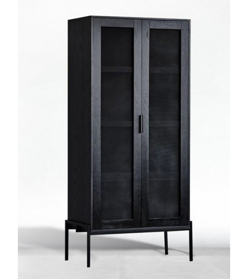 Armoire 2 portes en bois 80 cm