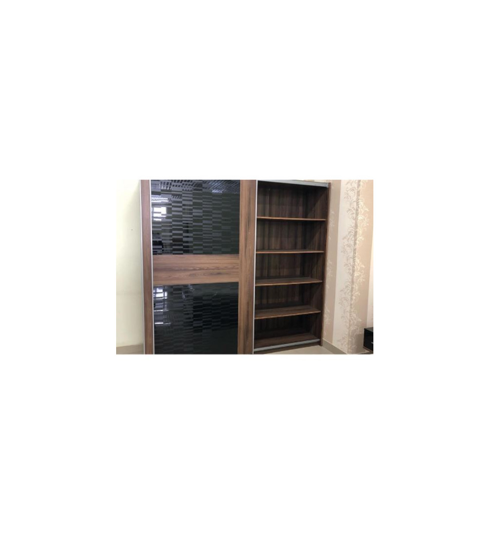 Armoire FESTA black 217X222X62