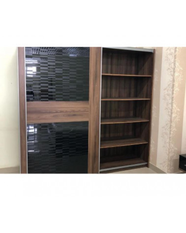 Armoire FESTA black 217X222X62