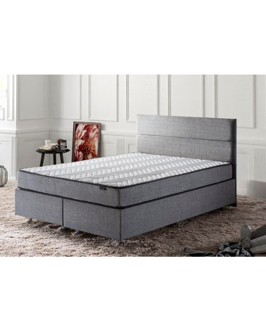 Cama cofre PARIS gris en varios tamaños