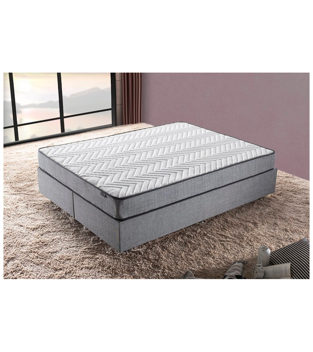 LIT coffre NIRON SILVER gris160x200 cm LIT coffre NIRON SILVER gris160x200 cm