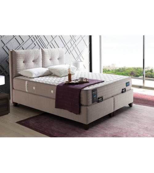 Cama cofre DUKE crema en varios tamaños