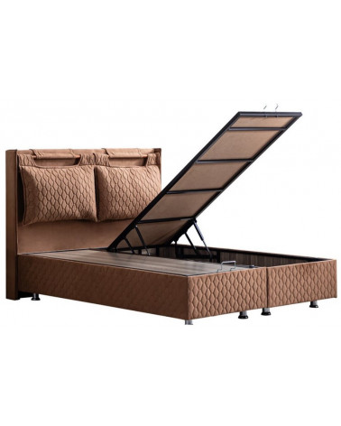 Cama cofre SULTAN café