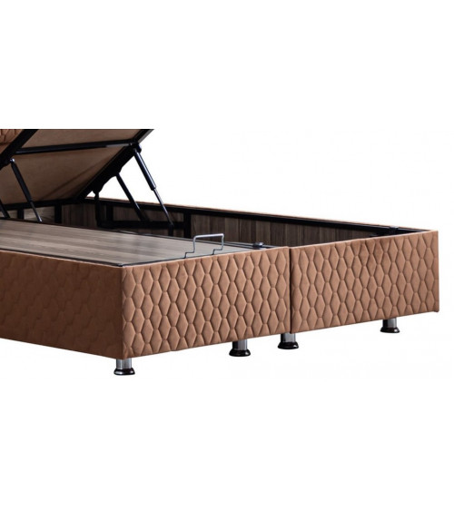 Cama cofre SULTAN café en varios tamaños