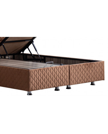 Cama cofre SULTAN café en varios tamaños