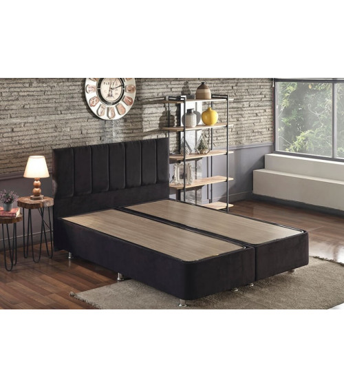 LIT coffre NIRON JULIETTE LUXE 160x200 cm