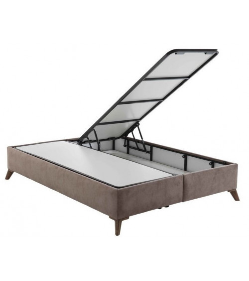 LIT coffre PRIME + matelas et tête de tête de lit inclus 160x200 cm