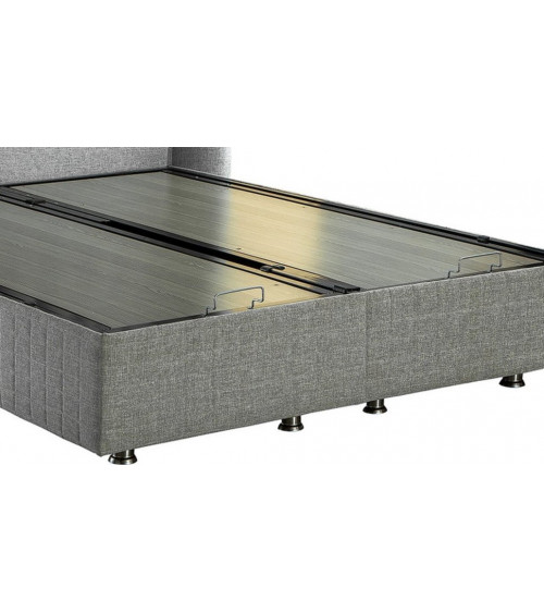 LIT coffre PLATINUM + matelas et tête de lit inclus 90/160x200 cm