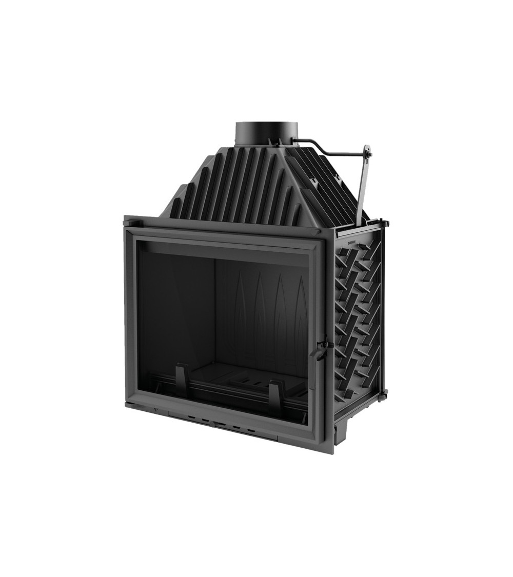Inserire l'angolo camino Trivision 10 kw
