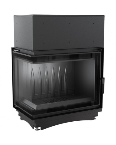 Inserire l'angolo camino Trivision 10 kw