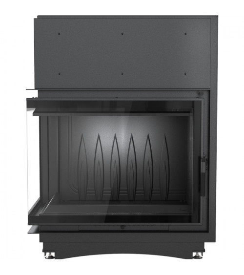 Inserto para chimenea AMELIA 25 BS cristal en el lado izquierdo